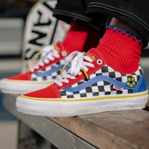 Vans Old Skool Pro Brighton Zeuner Checkerboard Unisex Skateboard Skater 11‎ Men